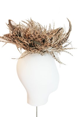 Lot 4 - A Philip Treacy 'bird's nest' hat, 1996