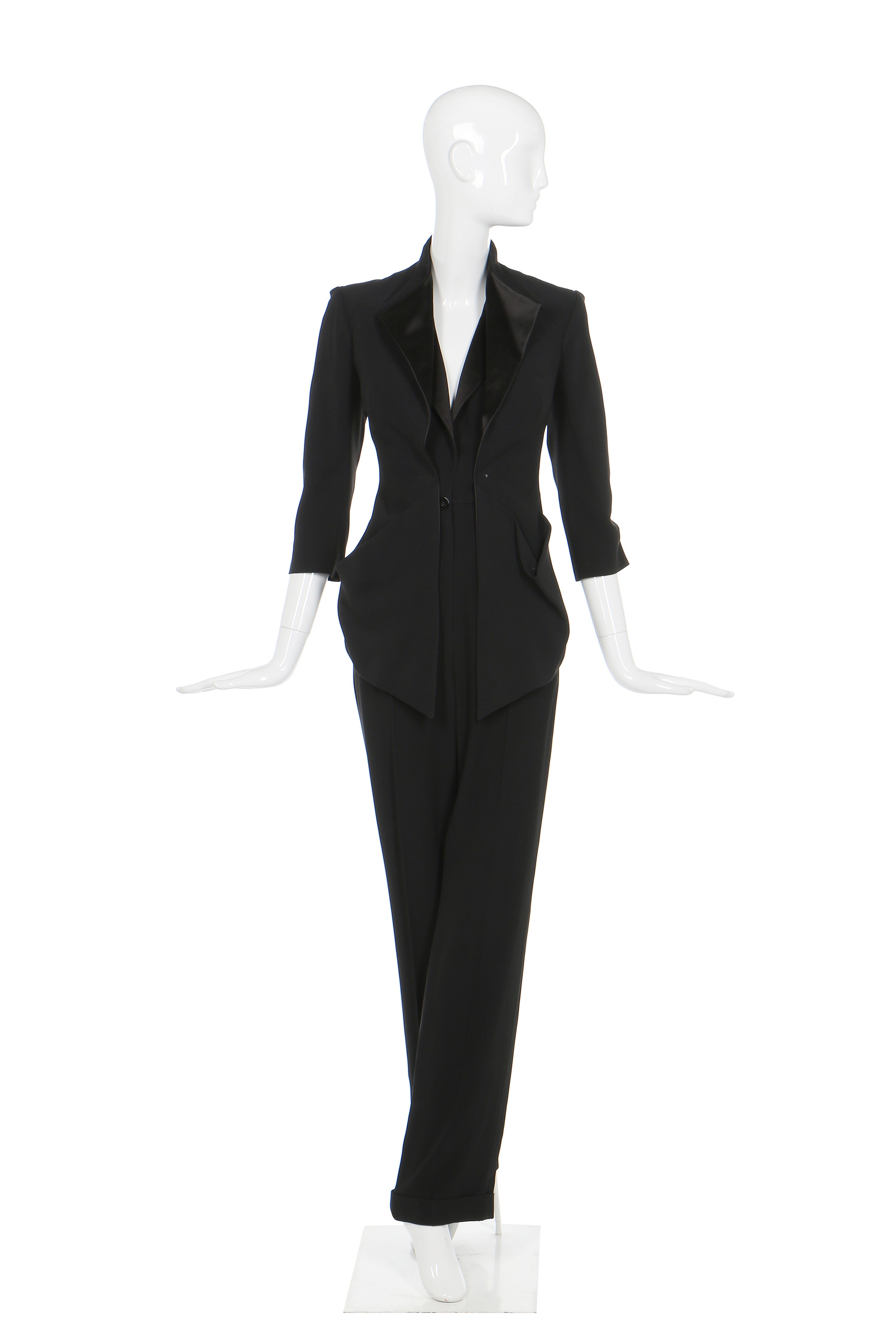 Ann taylor 2025 tuxedo jumpsuit