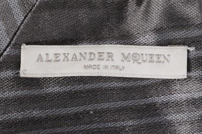 Lot 74 - Alexander McQueen woven satin 'coil' dress, 'Natural Dis-tinction, Un-Natural Selection', S/S 2009