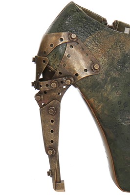 Lot 85 - A rare pair of Alexander McQueen 'Shipwreck' boots, 'Plato's Atlantis', Spring-Summer 2010
