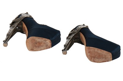 Lot 86 - Alexander McQueen rare pair of 'Shipwreck' ballet shoes, 'Plato's Atlantis', Spring-Summer 2010