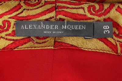 Lot 88 - Alexander McQueen woven 'gothic' silk dress, 'Angels & Demons', Autumn-Winter 2010-11