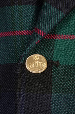Lot 306 - A Vivienne Westwood tartan wool jacket,...