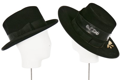 Lot 339 - Seventeen gentleman's hats, mainly 1930s