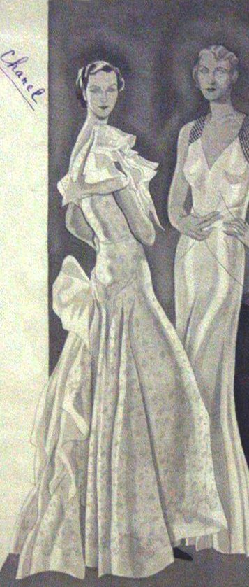 Woman Wearing Chanel Dress, 1928, Figurative Framed Art Print Wall Art Sold  by ArtCom 