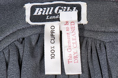 Lot 110 - A Bill Gibb grey jersey three-piece ensemble, circa 1977