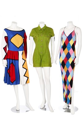 Lot 194 - A large group of designer clothing, mainly by Jean Paul Gaultier, mainly 1990s