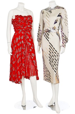 Lot 117 - A group of glam-rock fashion, 1970s