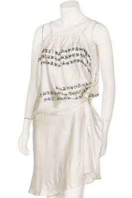 Lot 201 - A Yohji Yamamoto 'Calligraphy' tunic, S/S 2002