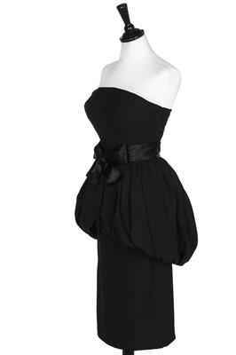Lot 105 - A Christian Dior by Yves Saint Laurent couture cocktail dress, 'Cabaret', Autumn-Winter, 1959-60