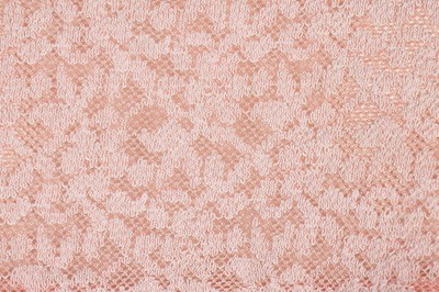 Lot 204 - A Rachel Auburn/Leigh Bowery pink lace top, early 1980s