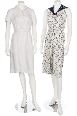 Lot 23 - A group of beach and summerwear, mainly 1930s