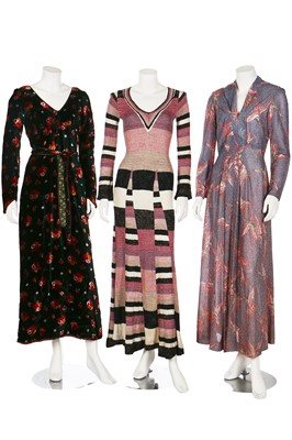 Lot 132 - A group of mostly knitted clothing, 1960s-70s