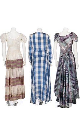 Lot 28 - Twelve garden party dresses, late 1930s-1940s