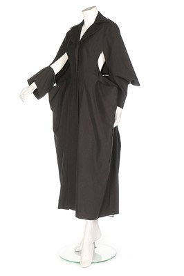 Lot 363 - A rare Yohji Yamamoto black wool 'bustle'...