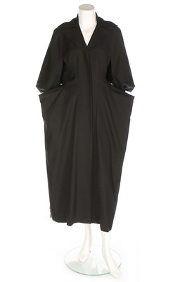 Lot 363 - A rare Yohji Yamamoto black wool 'bustle'...