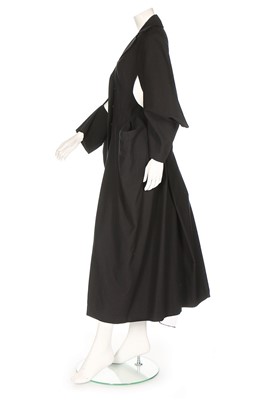 Lot 363 - A rare Yohji Yamamoto black wool 'bustle'...