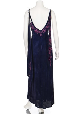 Lot 46 - Eight evening gowns, 1930s