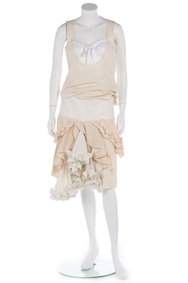 Lot 82 - A Comme des Garçons cotton ensemble, 'Ethnic Couture' collection, Spring-Summer 2002