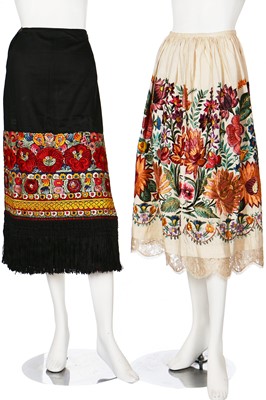 Lot 381 - A group of 'peasant' blouses, first half 20th century