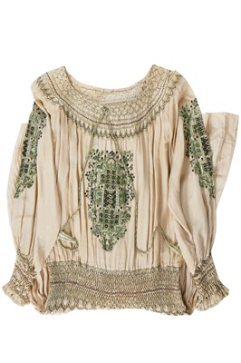 Lot 381 - A group of 'peasant' blouses, first half 20th century