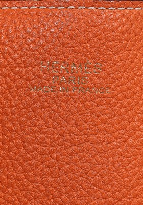 Lot 3 - An Hermès Double Sens clemence leather tote...