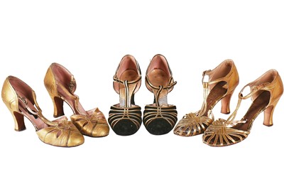 Lot 272 - A group of shoes, 1930s