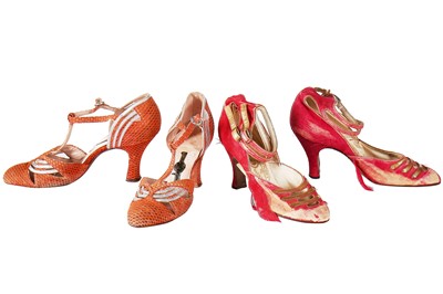 Lot 272 - A group of shoes, 1930s