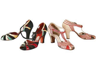 Lot 272 - A group of shoes, 1930s