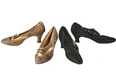 Lot 280 - A group of shoes, 1920s