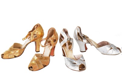 Lot 271 - A group of shoes, 1930s