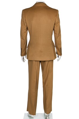 Lot 259 - An early Alexander McQueen man's layered cashmere suit, 'Dante' collection, Autumn-Winter 1996-97