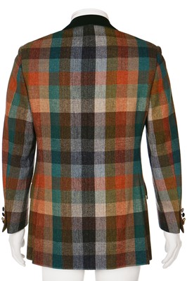 Lot 286 - A New & Lingwood men's bespoke tartan wool jacket, early 2000s