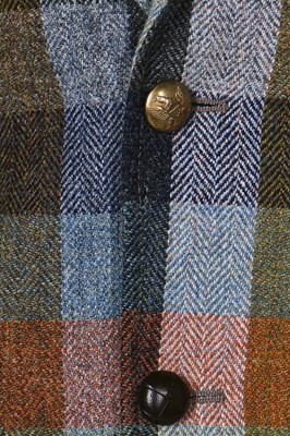 Lot 286 - A New & Lingwood men's bespoke tartan wool jacket, early 2000s