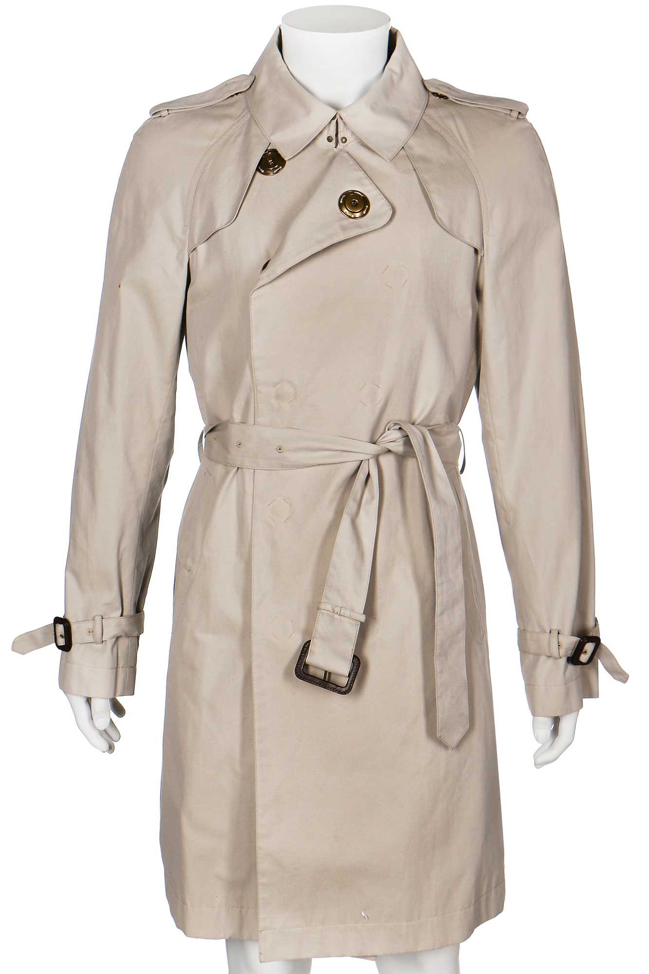 Lot 297 Two men's Burberry raincoats, 2000s,