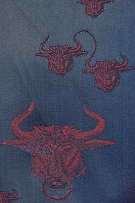 Lot 258 - A rare Jean Paul Gaultier man's turquoise tartan kilt ensemble, Autumn-Winter 1994-95