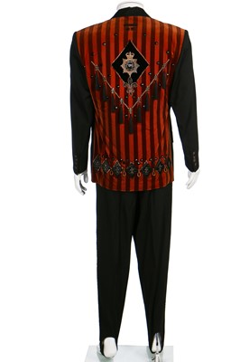 Lot 255 - A Jean Paul Gaultier man's evening suit, 1988