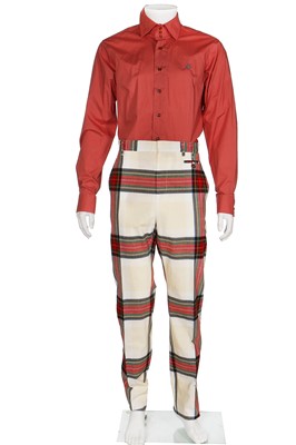 Lot 317 - A Vivienne Westwood men's tartan suit, 2000s