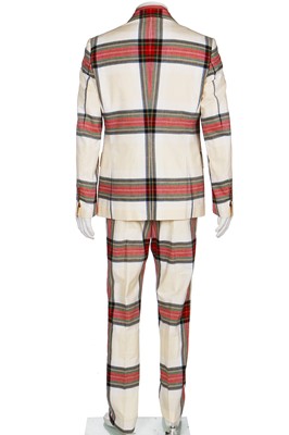 Lot 317 - A Vivienne Westwood men's tartan suit, 2000s