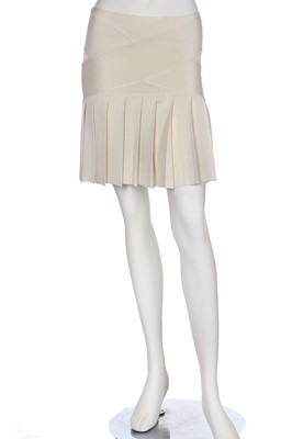 Lot 214 - An Alexander McQueen ivory three-piece ensemble, 'Neptune' collection, S/S 2006