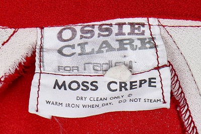 Lot 146 - Two Ossie Clark for Radley moss crêpe dresses, mid 1970s