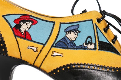 taxi cab shoes