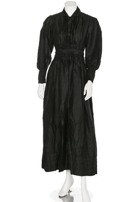 Lot 361 - Two black R.Duffy dresses, American, circa 1895