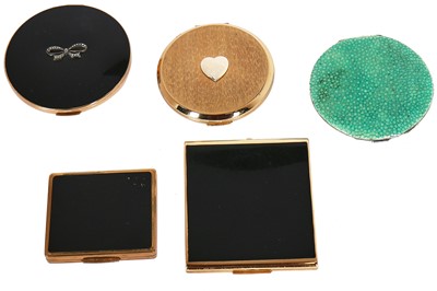 Lot 266 - A collection of Stratton and other compacts, mainly 1950s-60s