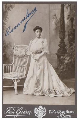 Lot 51 - Fashion, photos and ephemera relating to the Queen of Madagascar - Ranavalona III  and Princess Ramasindrazana, 1895-1924