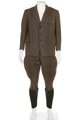 Lot 338 - A gentlemens' wool hunting and/or riding ensemble, 1930s