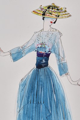Lot 60 - Two Lucile fashion sketches, 1916