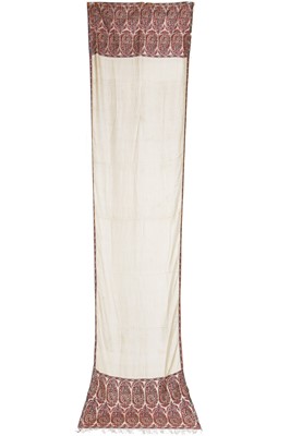 Lot 429 - A good woven stole, probably Norwich, 1805-10