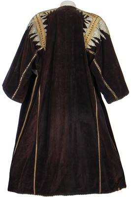 Lot 316 - A good embroidered velvet kaftan, Tétouan, Moroccan, North African, circa 1900