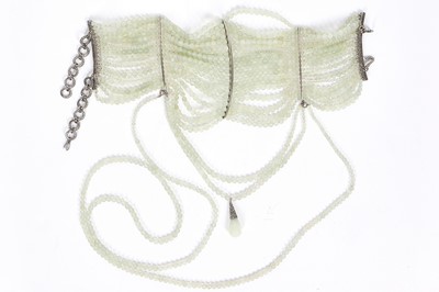 Lot 219 - A Christian Dior by John Galliano Maasai choker necklace, Spring-Summer 1997